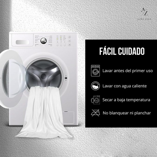 Juego De 4 Toallas De Baño Algodon Grande 500gr Gimnasio Az Blanco