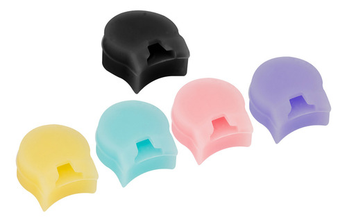 5 Almofadas De Silicone Para Apoio De Pés Para