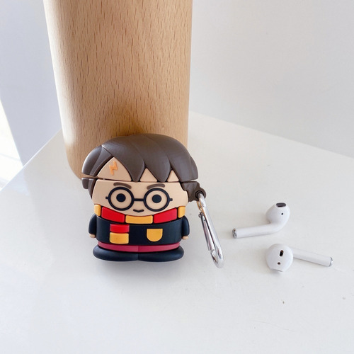 Imagen 4 de 8 de Harry Potter Funda Silicona Para AirPods Estuche De Carga
