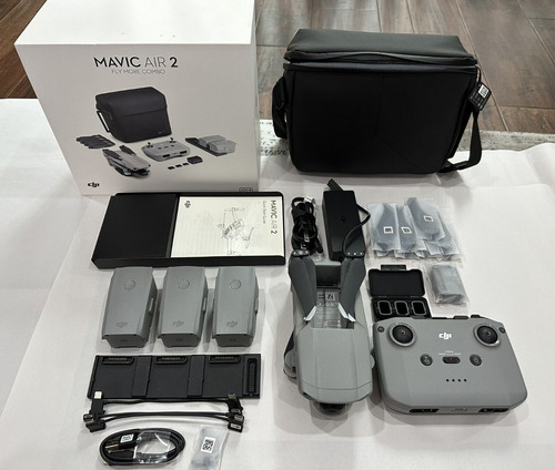 Imagen 1 de 9 de Mavic Air 2 Plegable Fly More Combo Drone 4k Cámara Quadcop