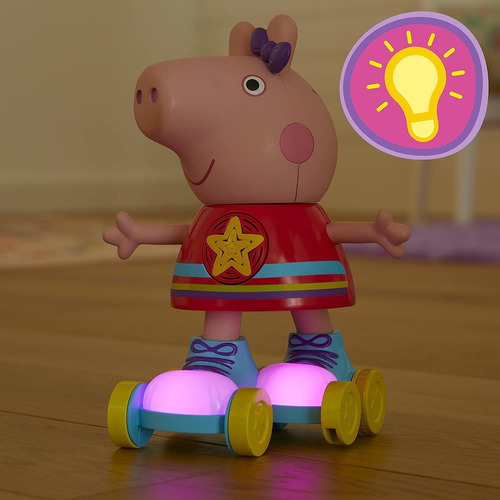 Boneca De Patinação Em Rodas De Brinquedo Hasbro Peppa Pig D
