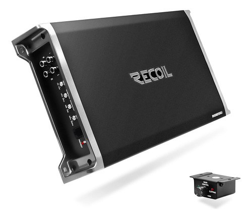 Recoil Red1200-1 2500 Vatios Clase D Amplificador De Subwoof