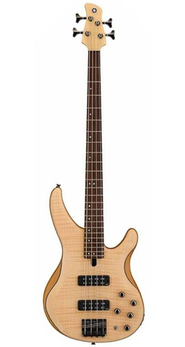 Bajo Eléctrico 4 Cuerdas Yamaha Natural Satin Trbx604fm