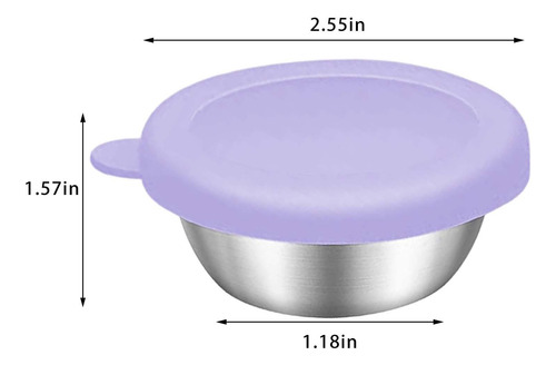 Tazas Reutilizables Compatible Con Aderezo De Violeta