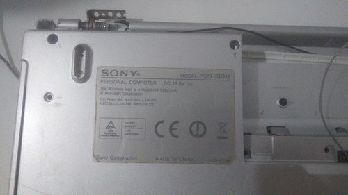 Laptop Sony Vaio Pcg - 381m ((super Precio)) Para Reparar (Usado)