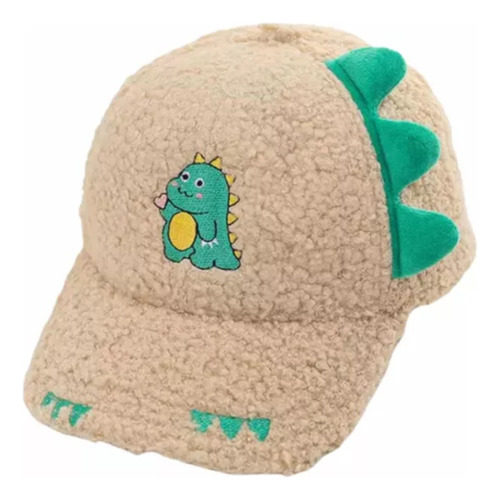 Gorra Infantil Dino Peluche