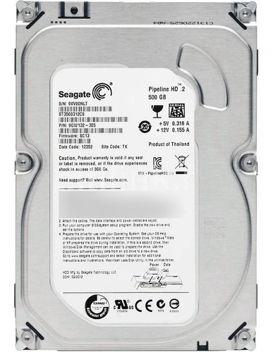 Disco Duro 500gb Seagate Nuevo - Pc Dvr