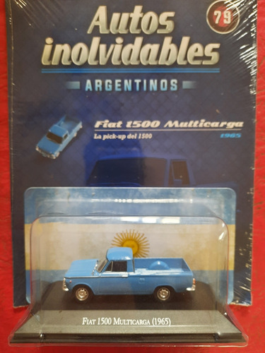 Autos Inolvidables Argentinos Salvat N79 Fiat 1500multicarga