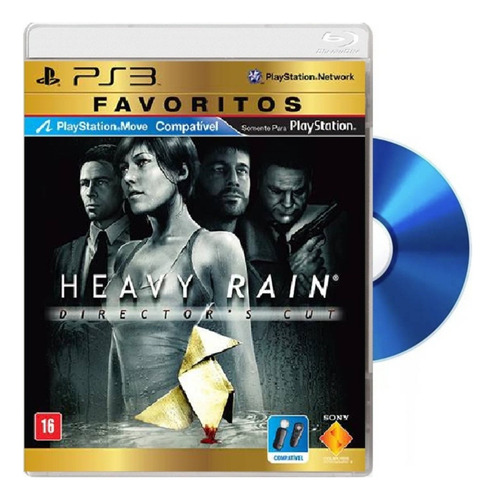 Heavy Rain Director's Cut Ps3 Español Físico Sellado Nuevos