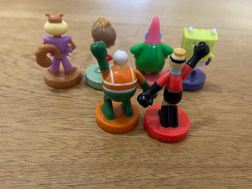 Bob Esponja 6 Figuras Vuala 2024 Liga De Los Súper Conocidos
