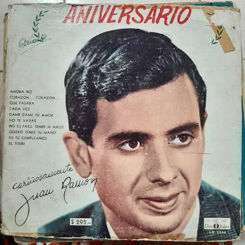 Vinilo Microsurco Juan Ramon Aniversario Vm2