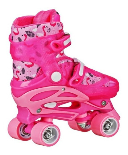 Patines Roller Derby 2 En 1 Flamingo Para Niñas