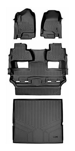 Tapetes - Smartliner Custom Fit Floor Mats 2 Rows And Cargo 