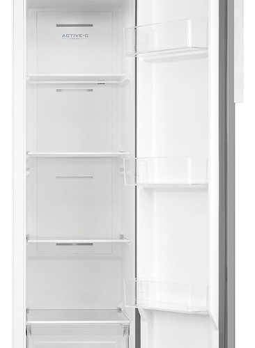 Outlet Geladeira Side By Side 442l Inverter Cor Inox Conecta