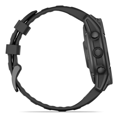Smartwatch Relógio Garmin Fenix E Aço Cinza Ardósia 47mm