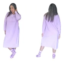 Comprar Pack 3 Camisas De Dormir Mujer Polar Manga Larga