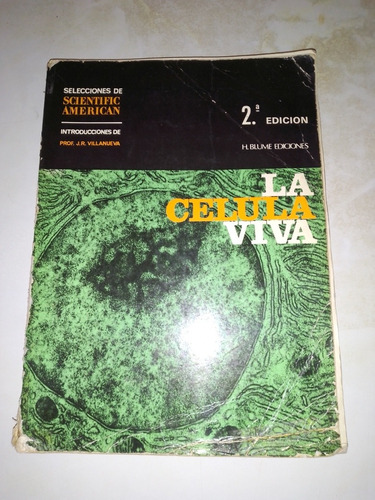 La Célula Viva - Blume - 2da Edición - Villanueva - Ar3