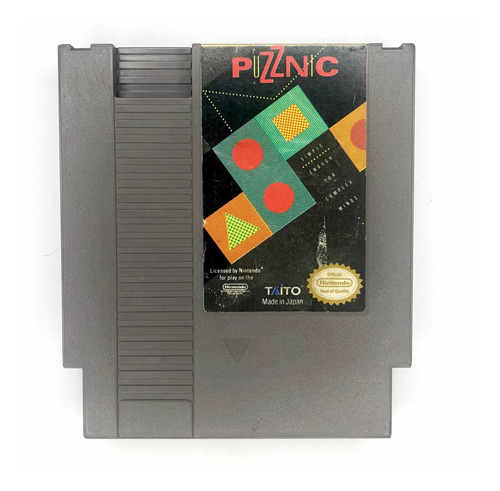 Puzznic - Juego Original Para Nintendo Nes