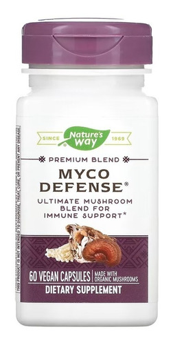 Nature's Way Mezcla Premium Myco Defense Reishi Chaga 60c