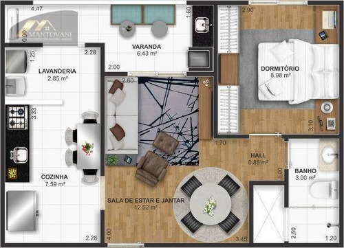 Imagem 27 de 27 de Apartamento Com 2 Dormitórios À Venda, 72 M² Por R$ 404.473 - Tupi - Praia Grande/sp - Ap2788