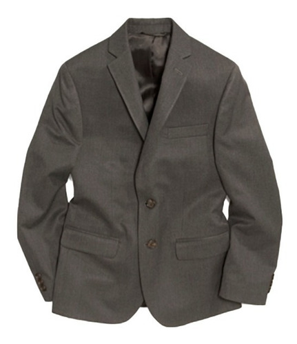 Chaqueta Traje Clásico Para Niño Gris Talla 8 Regular