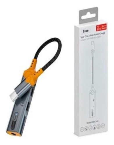 Cable Auxiliar Hifi Y Doble Usbc Compatible Samsung Iphone15