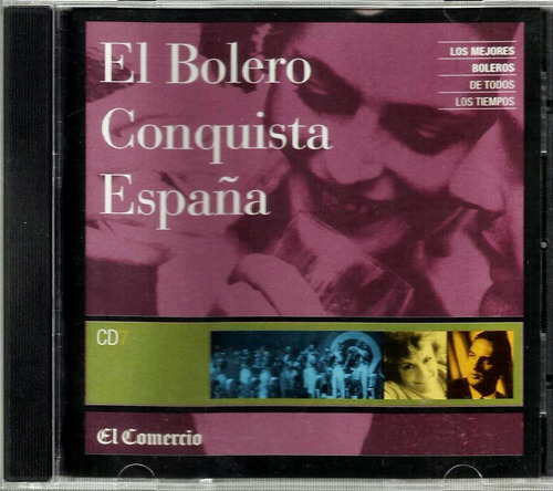 El Bolero Conquista España 2001 Tapa Cartón Y Cancionero