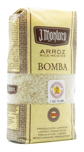 Arroz Bomba Español J.montoro D.o.p Pack 4 Un X 1kg !