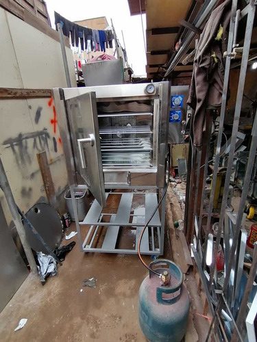 Horno Acero Inox 304 C Ventilador Pastelero Pizzas Panes