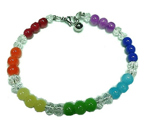 Pulsera Acero Y   Chakras.