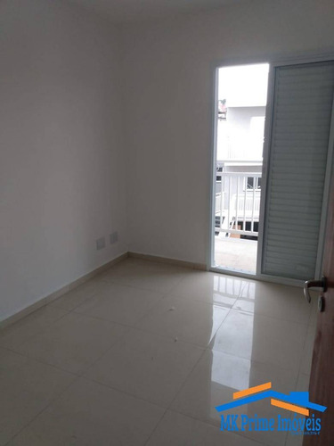 Imagem 6 de 9 de Lindo Sobrado Novo Em Condomínio Com 1 Vaga De Garagem! - 2132
