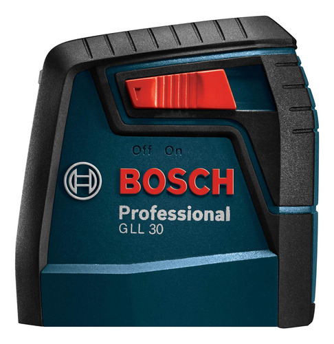 Nivel Láser De Línea Cruzada Bosch Gll30, Autonivelante, 9 M