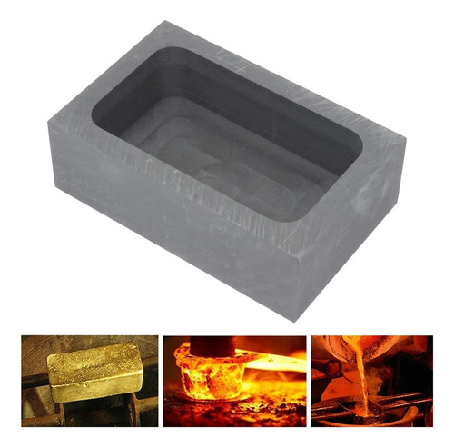 .. Kit De Fundición De Metal Fundición De Horno 125x80x40mm