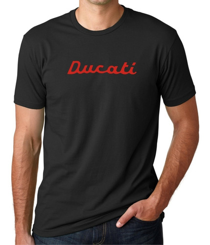 Remera Ducati Vintage 60s 100% Algodon Calidad