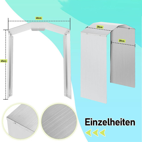 Toldo For Ventana, Toldo For Puerta Con Tornillos, Toldo