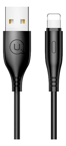 Cabo Usb Usams Usb A Compatível Com iPhone Max. 2a Preto 1m