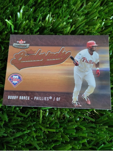 2005 Fleer Bob Abreu #8/12