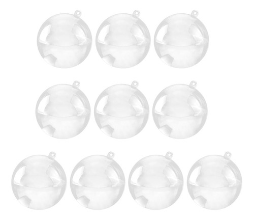 Bolas De Plástico Transparente De 50 Mm