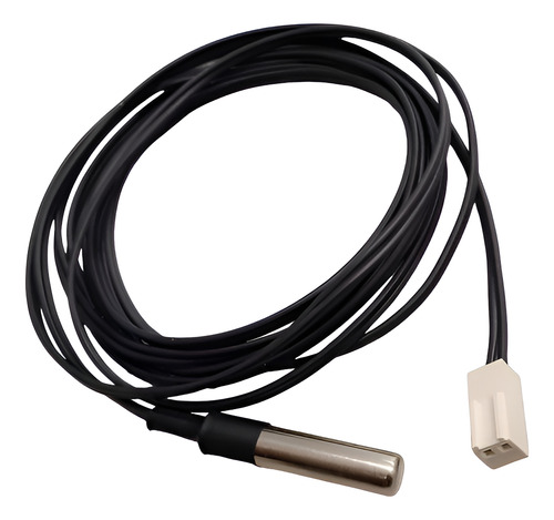 Sensor De Temperatura Sonda Câmara Fria 10k 2,20m Preto