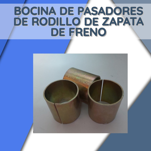 Bocina De Pasadores De Rodillo De Zapata De Freno Std