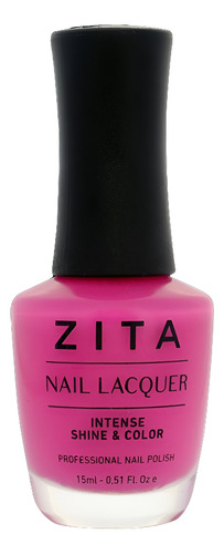 Esmalte De Uñas Zita Nail Lacquer Color Y Brillo 15 Ml