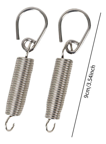 2x Busible Pedal De Pie Pedal De Resorte Con Gancho