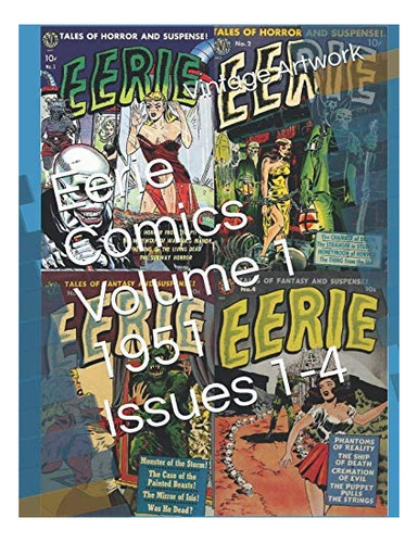 Libro: En Inglés, Eerie Comics, Volumen 1, Números 1, 4, 195