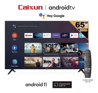 Televisor 65 Pulgadas Caixun C65v1ua Uhd4k Smart Tv Android