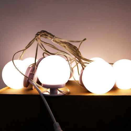 Luz De Camarim 10 Lâmpadas Arandela Estudio Maquiagem Kit Cor Base