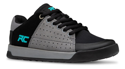 Zapatillas Bike Niño Ride Concepts Livewire Gris/negro