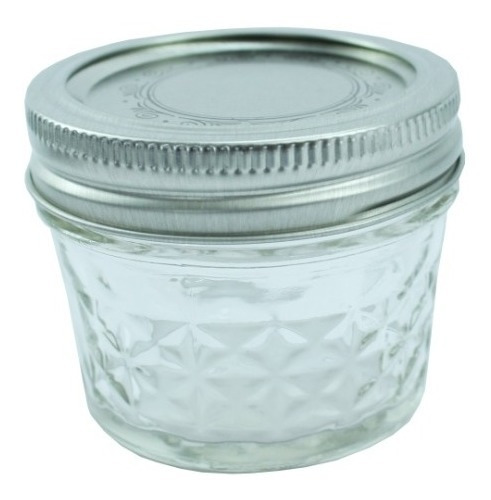 Frasco Ball Mason Jar En Diamante De 0.118 Lts (4 Onzas) 