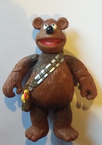 Muñeco Star Wars Muppets / Fozzie Chewbacca (Usado)