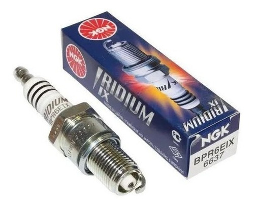 Vela Unid Iridium Bpr6eix  Fiat Punto 1.8 Mpi/flex 07/xx Ngk