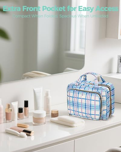 Bolsa De Artículos De Tocador Para Viaje Con Gancho Para Col